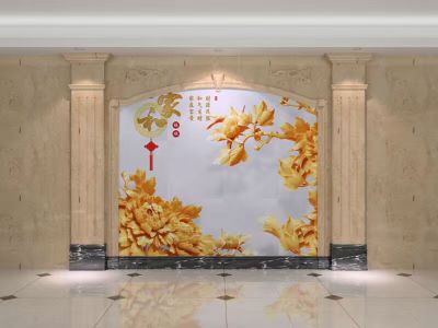 石材背景墙06
